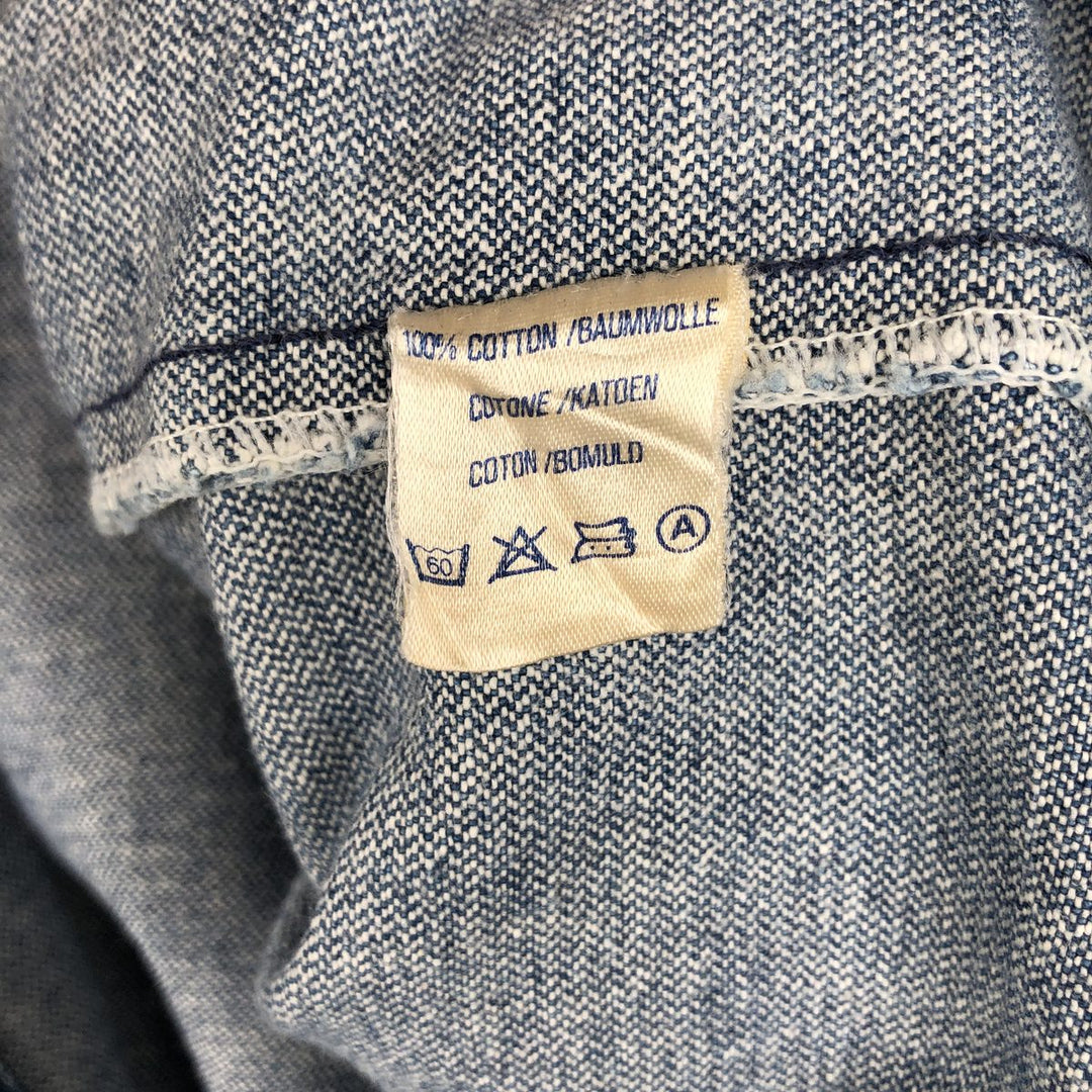 1980'S Wrangler denim jacket, men's size L (approx.), vintage. cotton blue type Vintage Second Hand