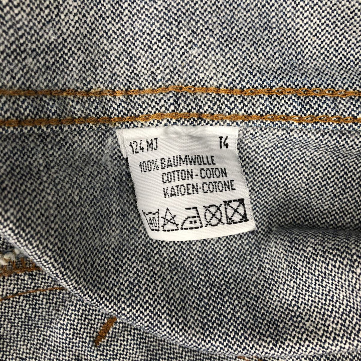 1980'S Wrangler denim jacket, men's size L (approx.), vintage. cotton blue type Vintage Second Hand