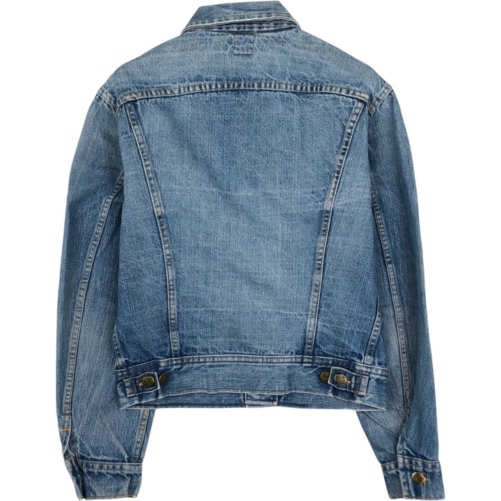 1970'S Lee Denim Jacket (Men's Size S) Vintage unclear blue type Vintage Second Hand