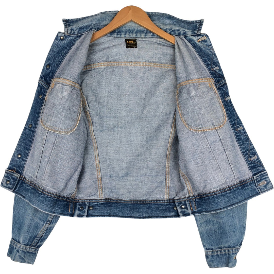1970'S Lee Denim Jacket (Men's Size S) Vintage unclear blue type Vintage Second Hand