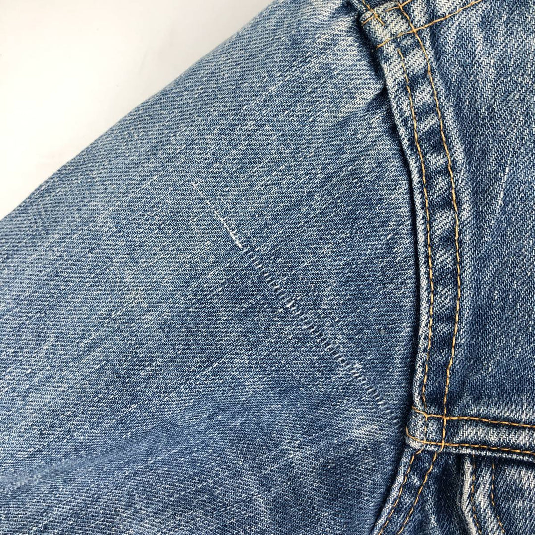 1970'S Lee Denim Jacket (Men's Size S) Vintage unclear blue type Vintage Second Hand