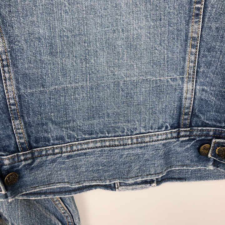 1970'S Lee Denim Jacket (Men's Size S) Vintage unclear blue type Vintage Second Hand