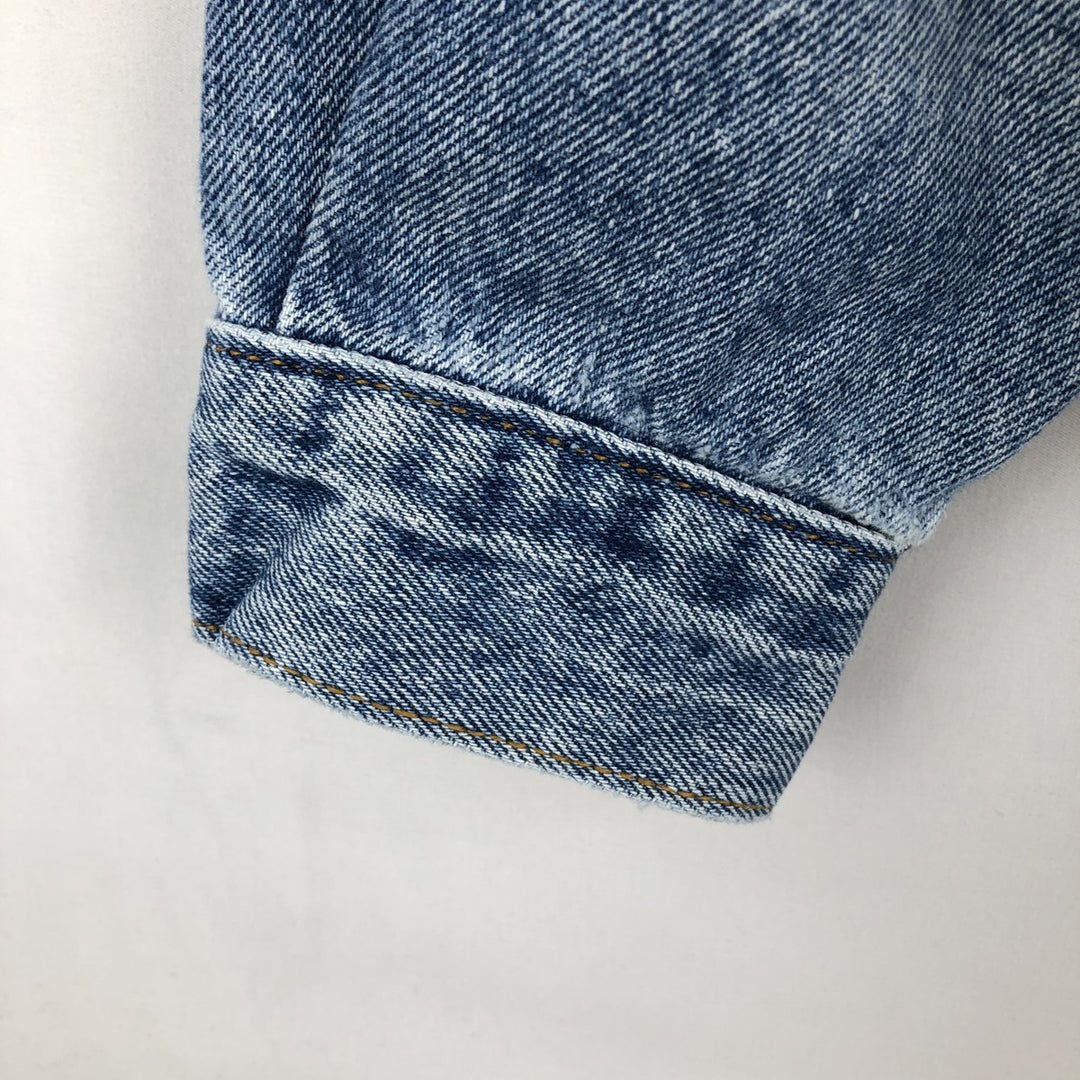 Lee RIDERS denim jacket (men's size M) cotton blue type Vintage Second Hand