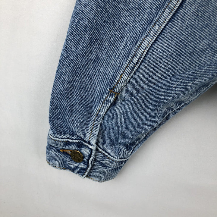 Lee RIDERS denim jacket (men's size M) cotton blue type Vintage Second Hand
