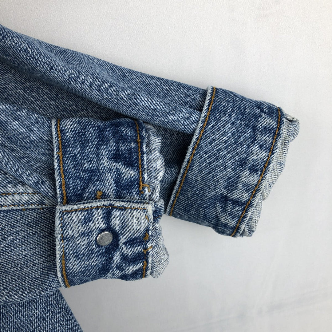 Lee RIDERS denim jacket (men's size M) cotton blue type Vintage Second Hand