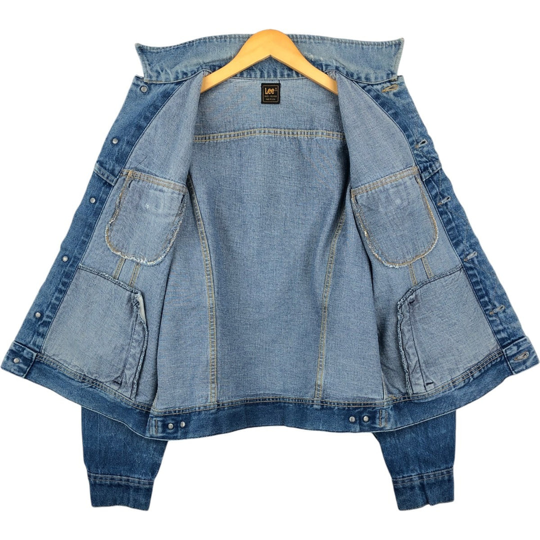 Vintage Lee Riders denim jacket from the 1970'S and 1980s, made in the USA, size M. unclear blue type Vintage Second Hand