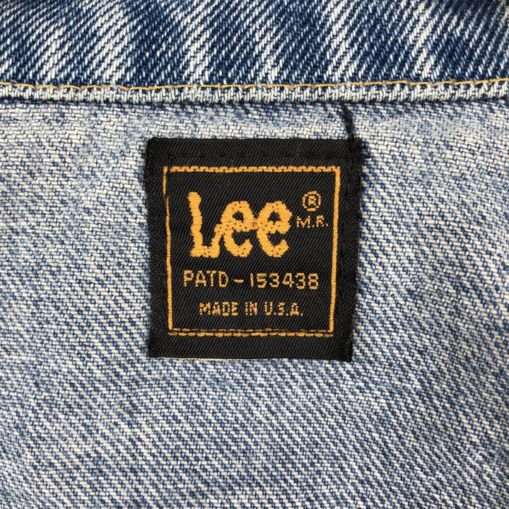 Vintage Lee Riders denim jacket from the 1970'S and 1980s, made in the USA, size M. unclear blue type Vintage Second Hand
