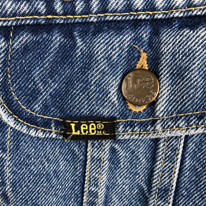 Vintage Lee Riders denim jacket from the 1970'S and 1980s, made in the USA, size M. unclear blue type Vintage Second Hand