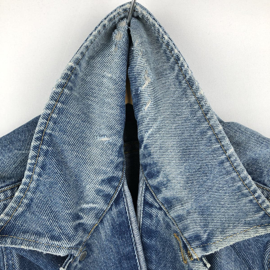 Vintage Lee Riders denim jacket from the 1970'S and 1980s, made in the USA, size M. unclear blue type Vintage Second Hand