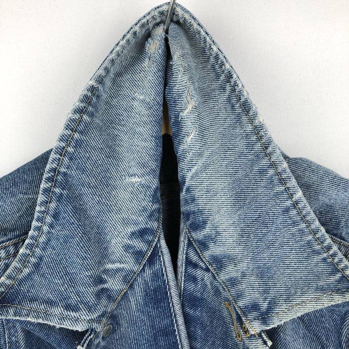 Vintage Lee Riders denim jacket from the 1970'S and 1980s, made in the USA, size M. unclear blue type Vintage Second Hand