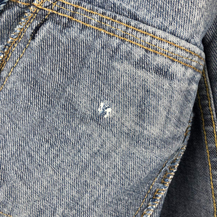 Vintage Lee Riders denim jacket from the 1970'S and 1980s, made in the USA, size M. unclear blue type Vintage Second Hand