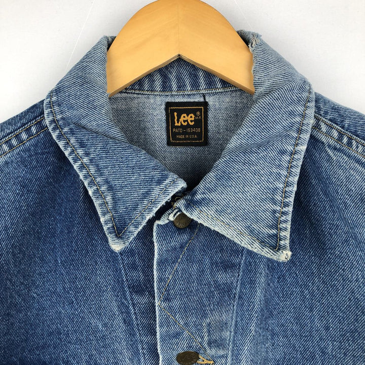 Vintage Lee Riders denim jacket from the 1970'S and 1980s, made in the USA, size M. unclear blue type Vintage Second Hand