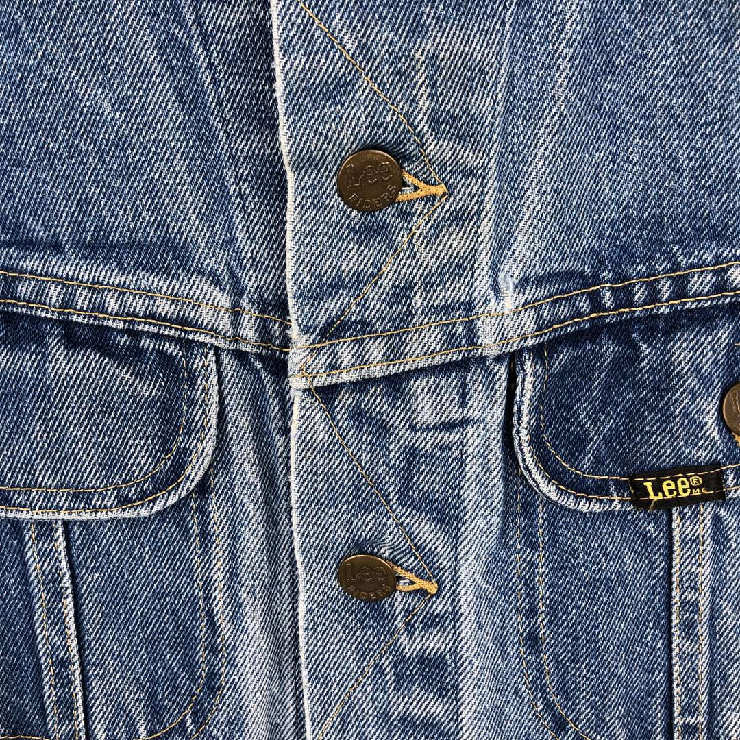 Vintage Lee Riders denim jacket from the 1970'S and 1980s, made in the USA, size M. unclear blue type Vintage Second Hand