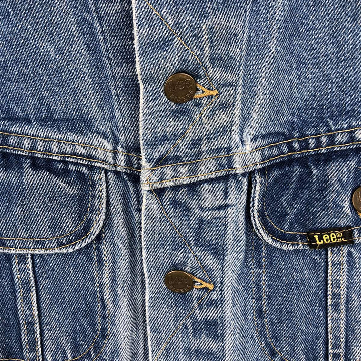 Vintage Lee Riders denim jacket from the 1970'S and 1980s, made in the USA, size M. unclear blue type Vintage Second Hand