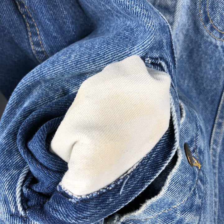Vintage Lee Riders denim jacket from the 1970'S and 1980s, made in the USA, size M. unclear blue type Vintage Second Hand