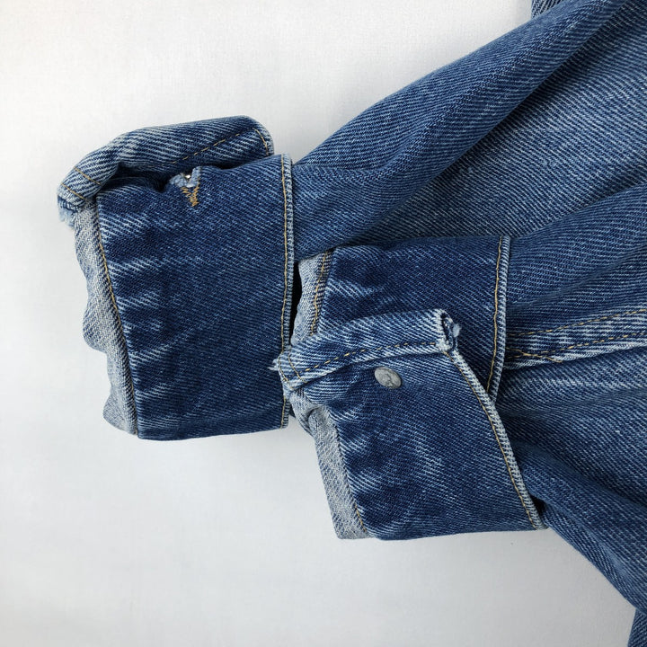 Vintage Lee Riders denim jacket from the 1970'S and 1980s, made in the USA, size M. unclear blue type Vintage Second Hand