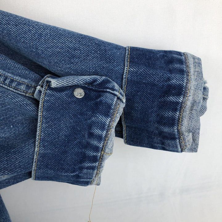 Vintage Lee Riders denim jacket from the 1970'S and 1980s, made in the USA, size M. unclear blue type Vintage Second Hand