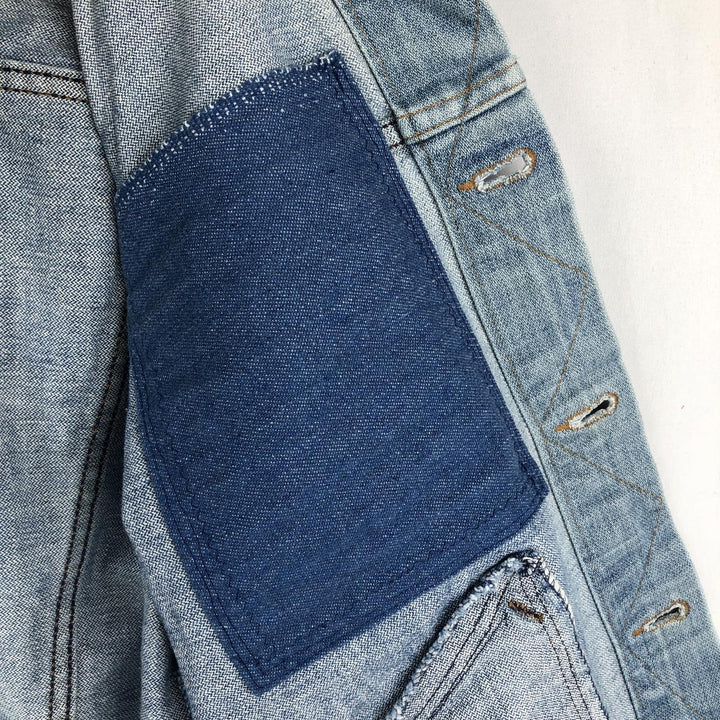 Vintage 70s-80'S Wrangler denim jacket, denim jacket, men's size S cotton blue type Vintage Second Hand