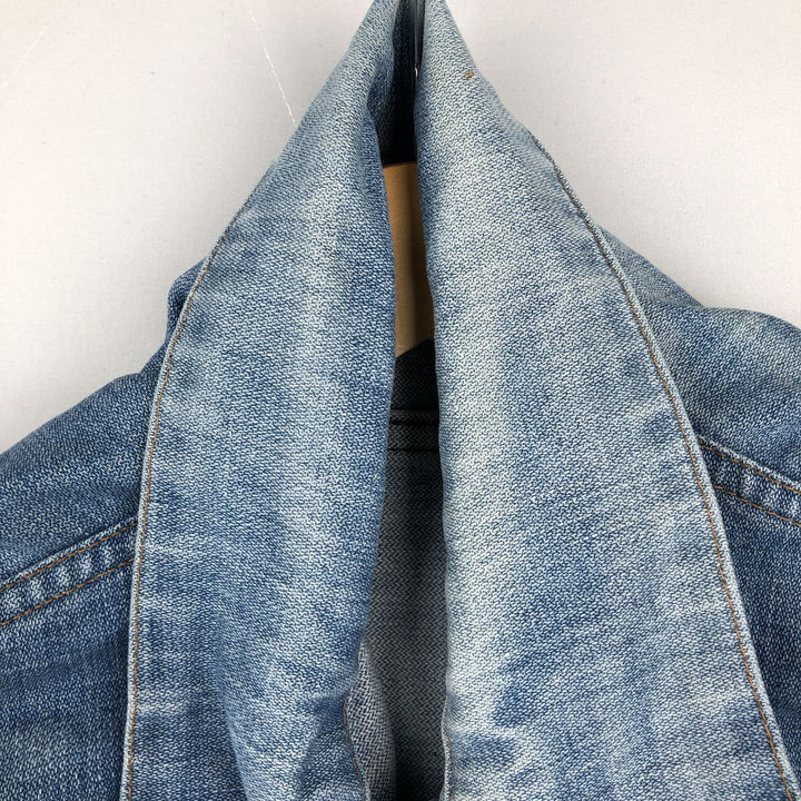 Vintage 70s-80'S Wrangler denim jacket, denim jacket, men's size S cotton blue type Vintage Second Hand