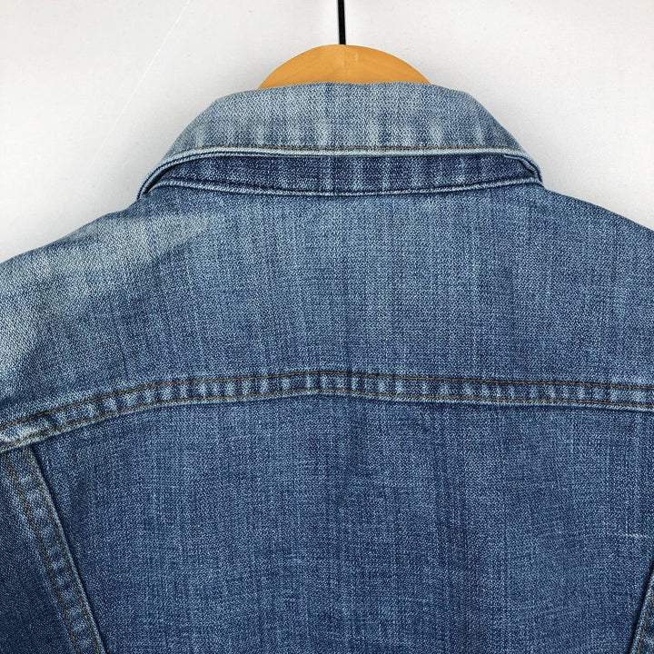 Vintage 70s-80'S Wrangler denim jacket, denim jacket, men's size S cotton blue type Vintage Second Hand