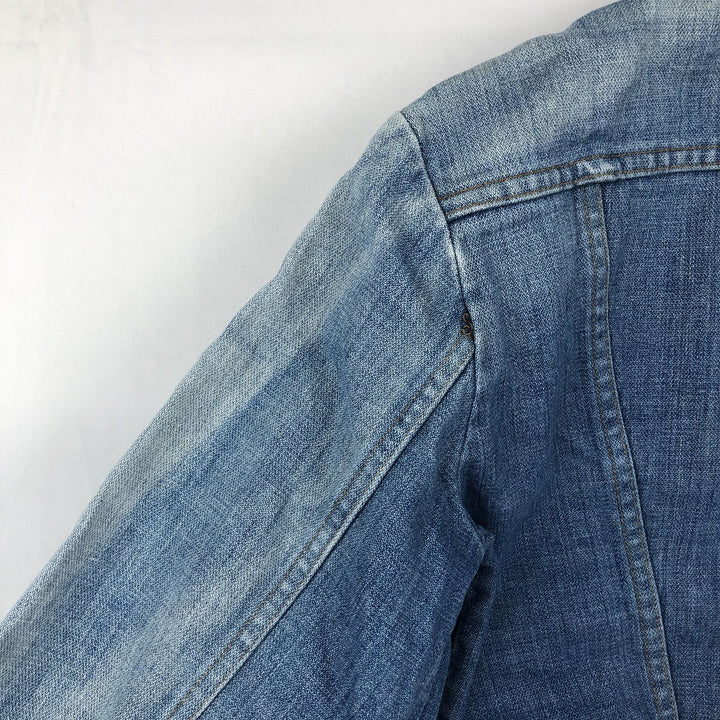 Vintage 70s-80'S Wrangler denim jacket, denim jacket, men's size S cotton blue type Vintage Second Hand