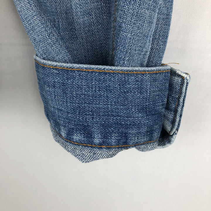 Vintage 70s-80'S Wrangler denim jacket, denim jacket, men's size S cotton blue type Vintage Second Hand