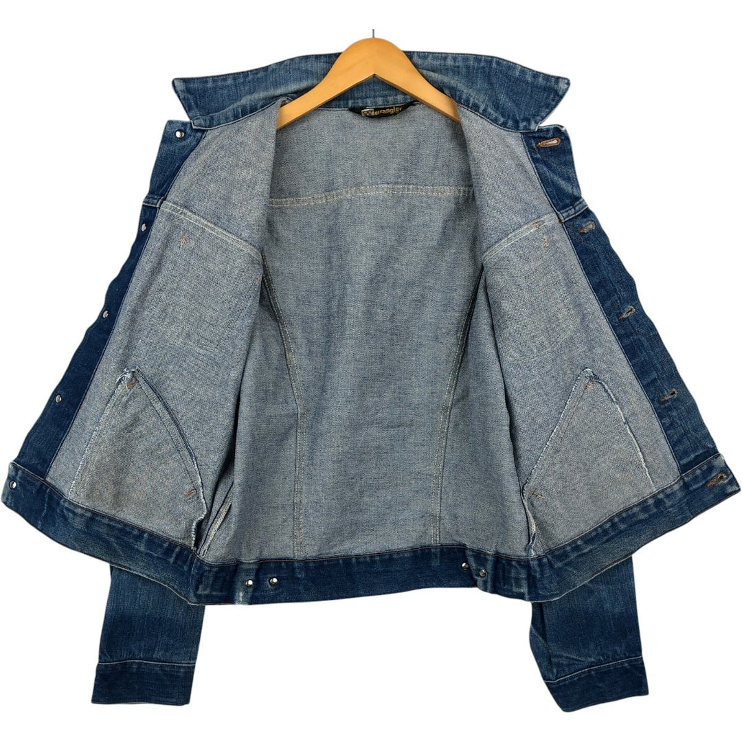 Vintage 70s-80'S Wrangler denim jacket, size M, men's cotton blue type Vintage Second Hand