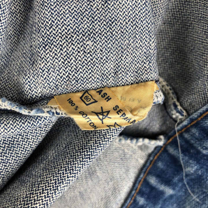 Vintage 70s-80'S Wrangler denim jacket, size M, men's cotton blue type Vintage Second Hand