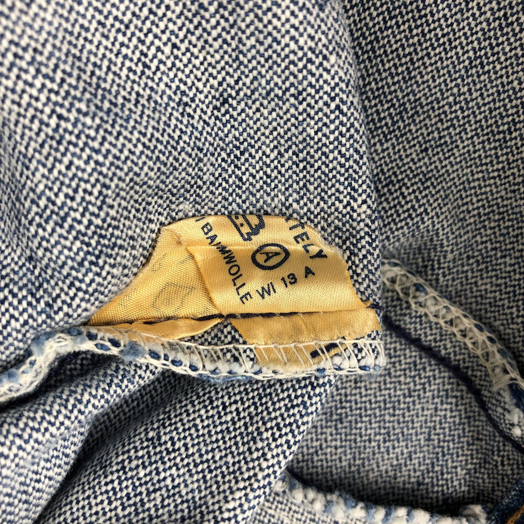 Vintage 70s-80'S Wrangler denim jacket, size M, men's cotton blue type Vintage Second Hand