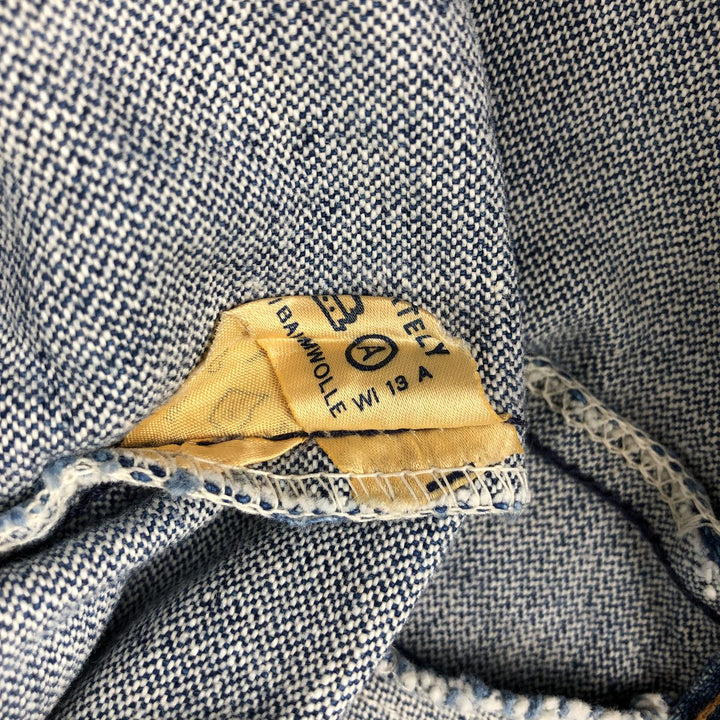 Vintage 70s-80'S Wrangler denim jacket, size M, men's cotton blue type Vintage Second Hand
