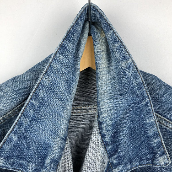 Vintage 70s-80'S Wrangler denim jacket, size M, men's cotton blue type Vintage Second Hand