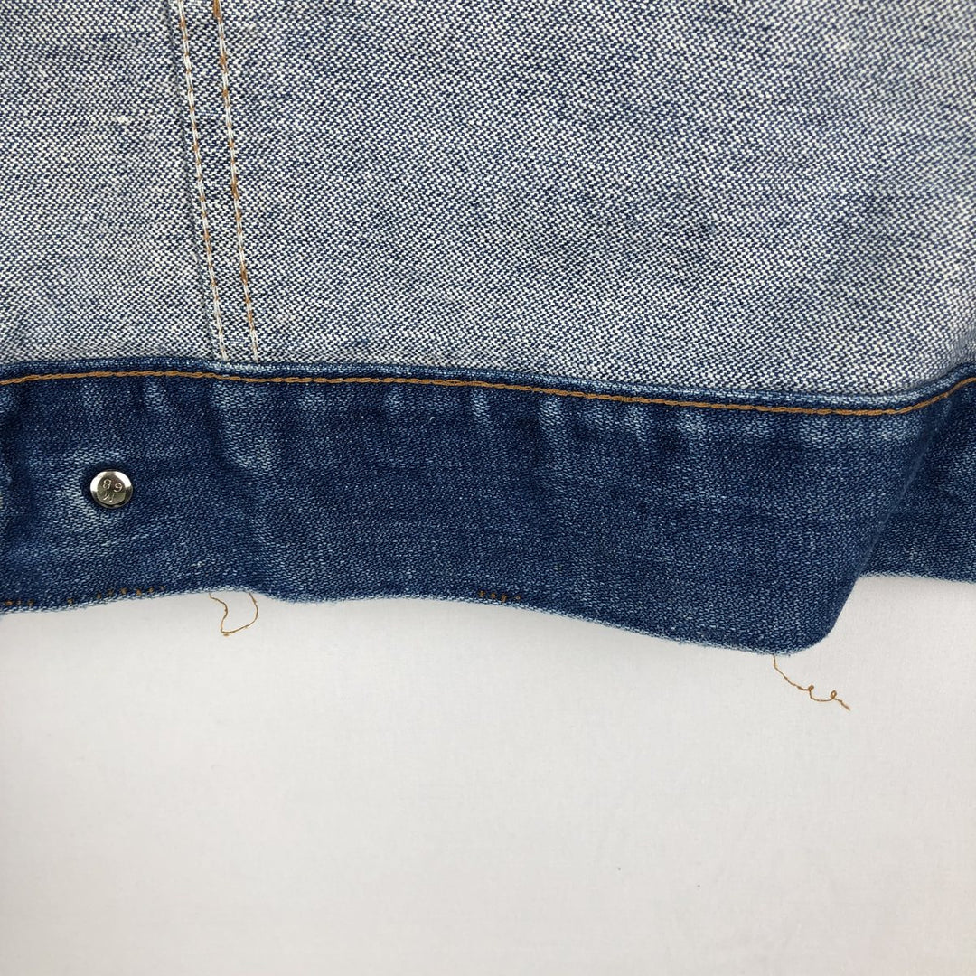Vintage 70s-80'S Wrangler denim jacket, size M, men's cotton blue type Vintage Second Hand