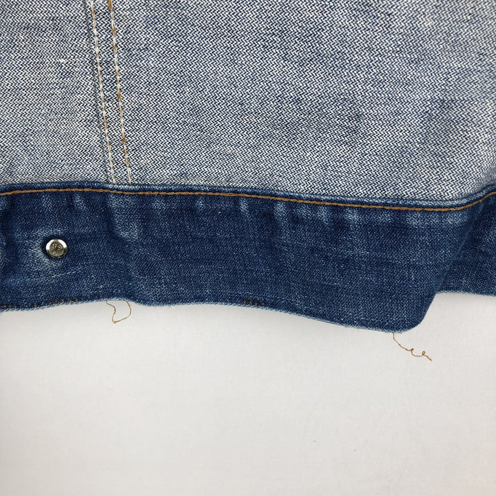 Vintage 70s-80'S Wrangler denim jacket, size M, men's cotton blue type Vintage Second Hand