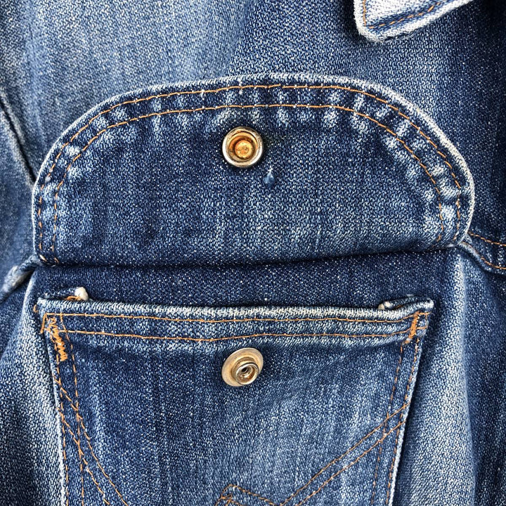 Vintage 70s-80'S Wrangler denim jacket, size M, men's cotton blue type Vintage Second Hand