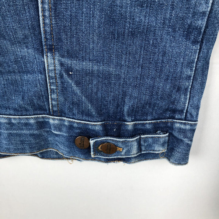 Vintage 70s-80'S Wrangler denim jacket, size M, men's cotton blue type Vintage Second Hand