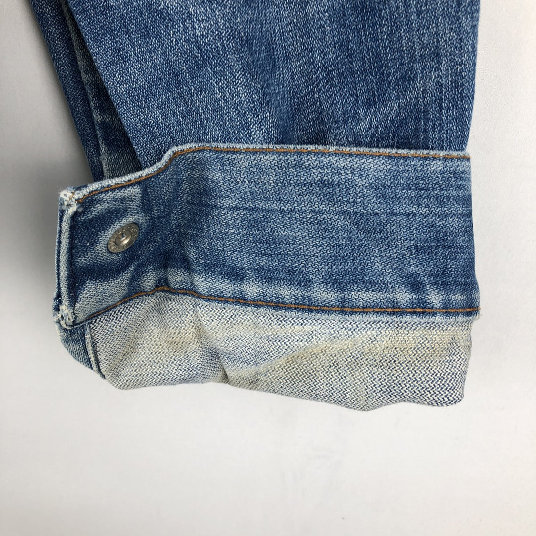 Vintage 70s-80'S Wrangler denim jacket, size M, men's cotton blue type Vintage Second Hand