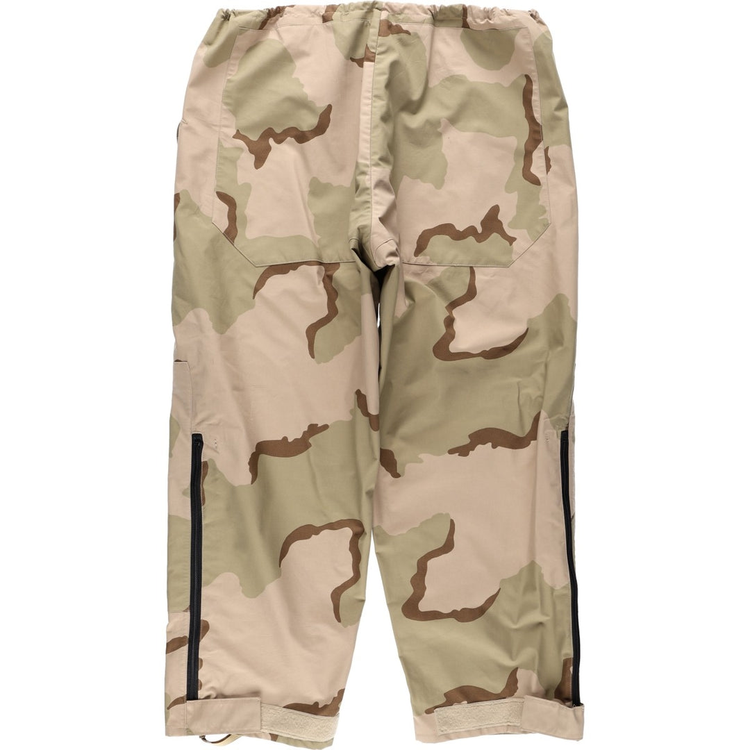 Big Size GORE-SEAM Camouflage Pattern 3C Desert Camo Military Overpants (Men's W42 equivalent) unclear Khaki type Vintage Second Hand
