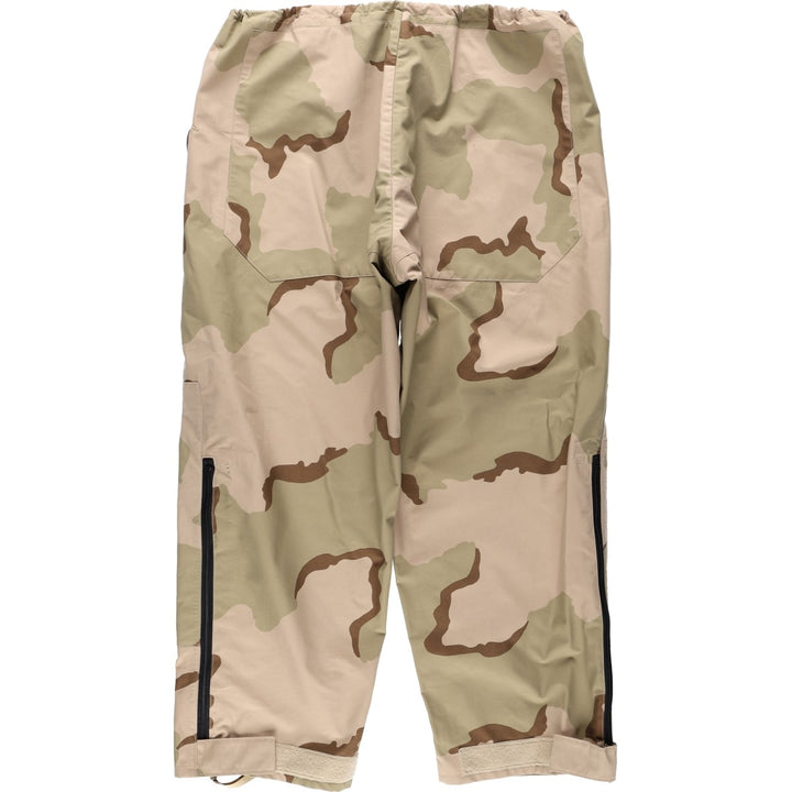 Big Size GORE-SEAM Camouflage Pattern 3C Desert Camo Military Overpants (Men's W42 equivalent) unclear Khaki type Vintage Second Hand