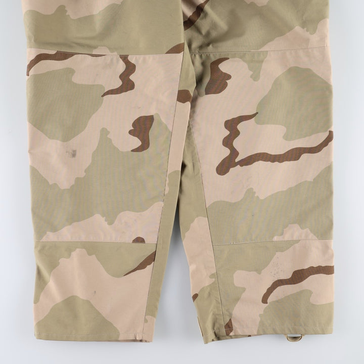 Big Size GORE-SEAM Camouflage Pattern 3C Desert Camo Military Overpants (Men's W42 equivalent) unclear Khaki type Vintage Second Hand