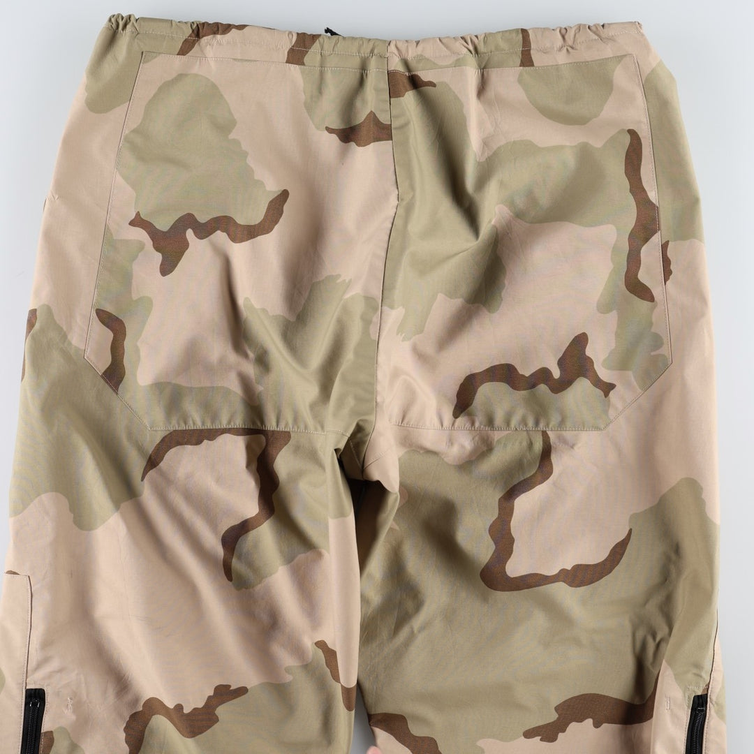 Big Size GORE-SEAM Camouflage Pattern 3C Desert Camo Military Overpants (Men's W42 equivalent) unclear Khaki type Vintage Second Hand