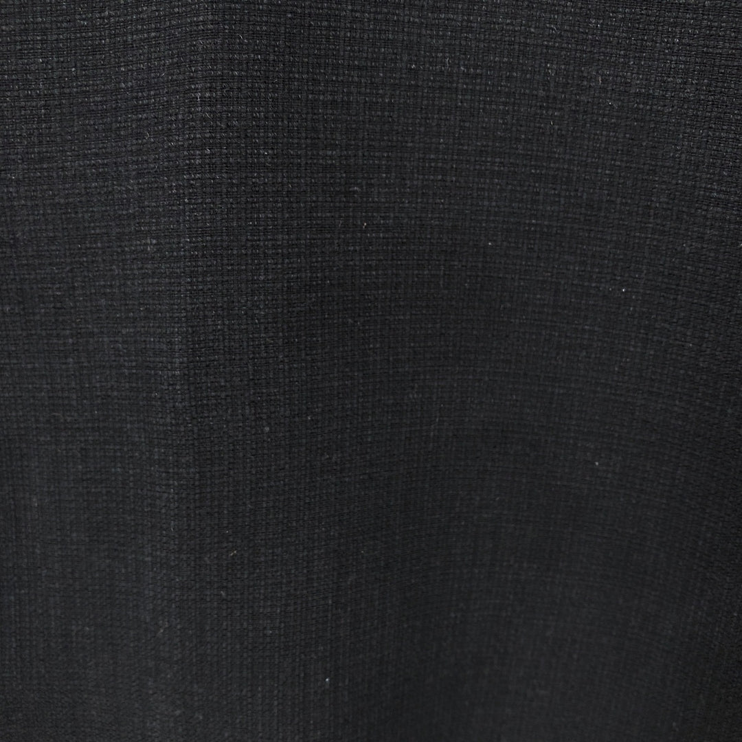 Tommy Bahama short sleeve open collar silk shirt, box shirt, men's XL size silk black type Vintage Second Hand