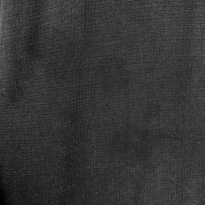 Tommy Bahama short sleeve open collar silk shirt, box shirt, men's XL size silk black type Vintage Second Hand