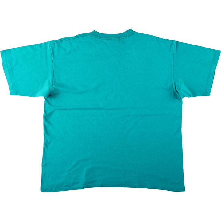 ~90'S Paris Sport Club World Wide Short-Sleeve Logo T-Shirt, Men's XXL equivalent, Vintage cotton Emerald green Vintage Second Hand
