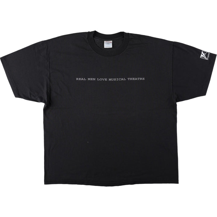 90s-00'S Hanes Heavyweight 50 cotton black type Vintage Second Hand