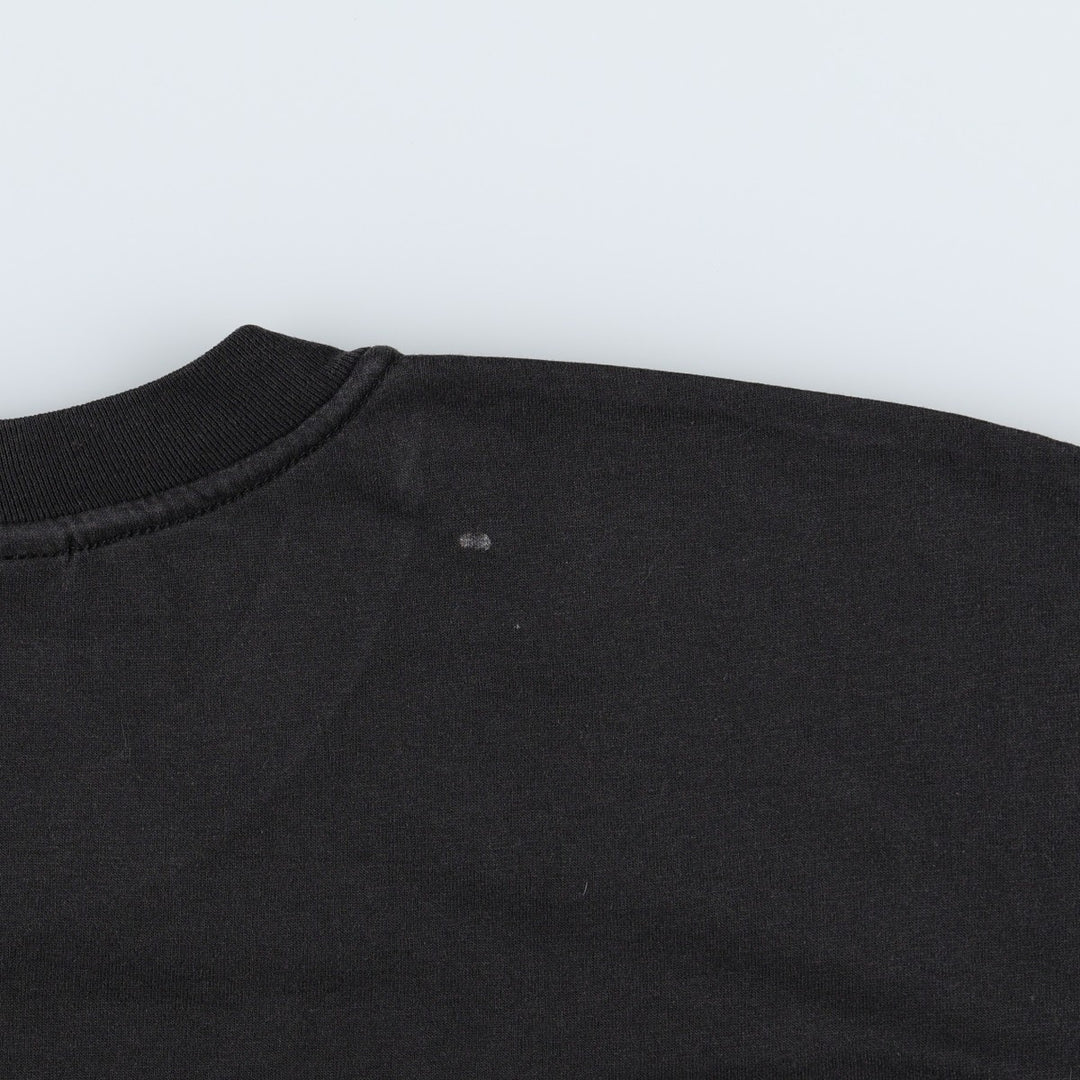 90s-00'S Hanes Heavyweight 50 cotton black type Vintage Second Hand