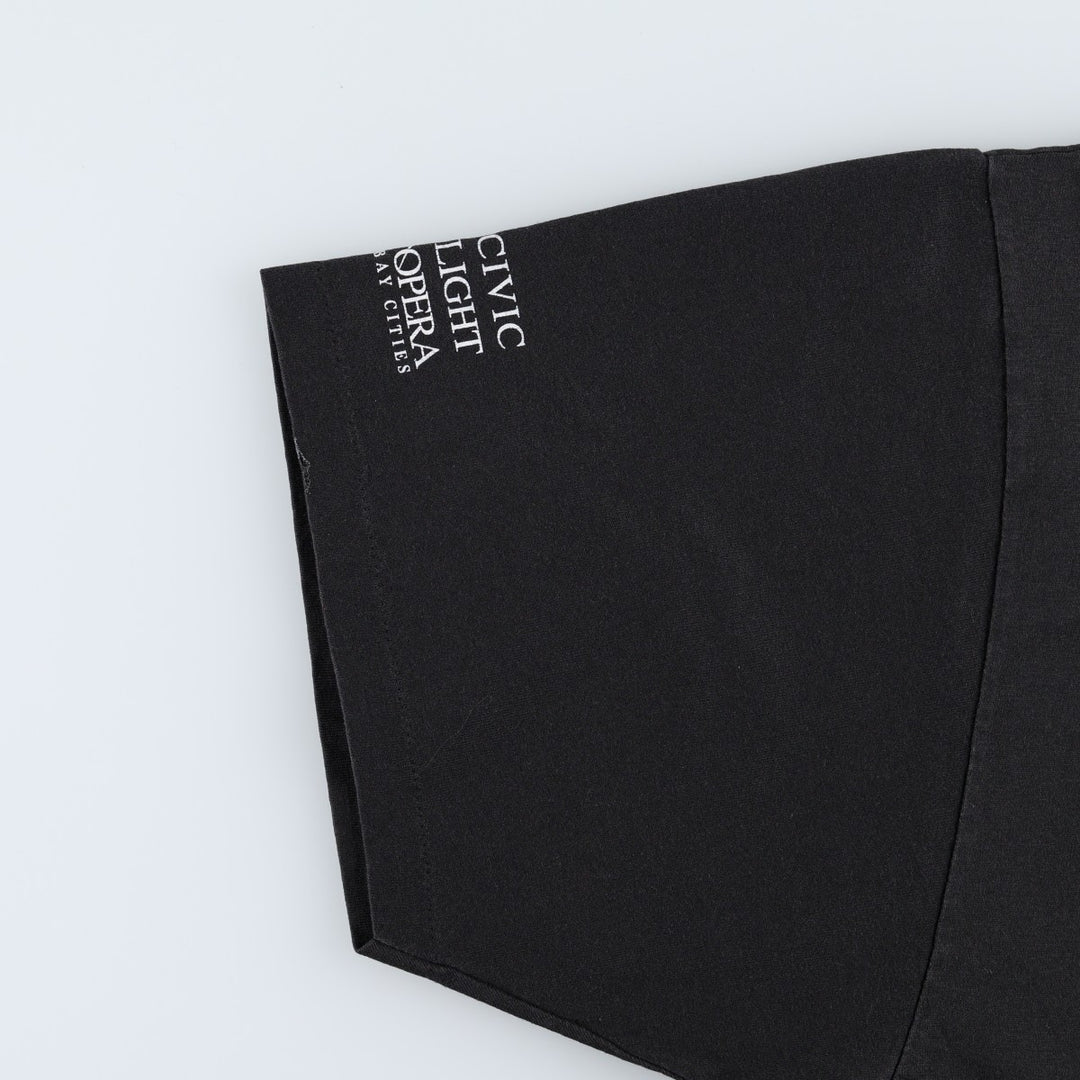 90s-00'S Hanes Heavyweight 50 cotton black type Vintage Second Hand