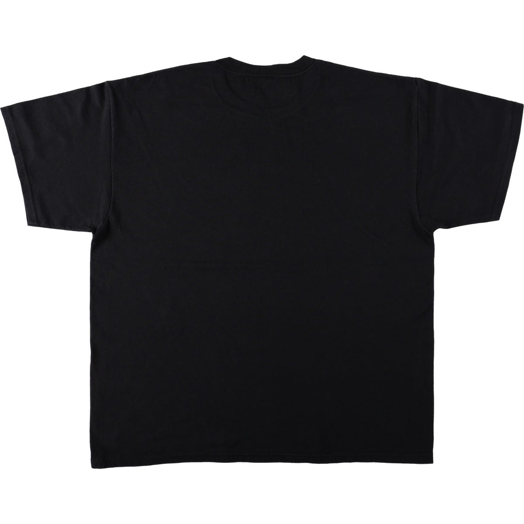 2000'S Delta Pro Weight Alcatraz Federal Penitentiary Parody Print T-Shirt (Men's XL equivalent) cotton black type Vintage Second Hand
