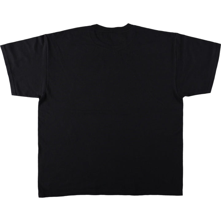 2000'S Delta Pro Weight Alcatraz Federal Penitentiary Parody Print T-Shirt (Men's XL equivalent) cotton black type Vintage Second Hand