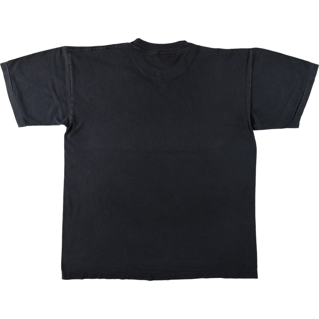 90'S Print T-Shirt, Men's Size M (approx.), Vintage unclear black type Vintage Second Hand