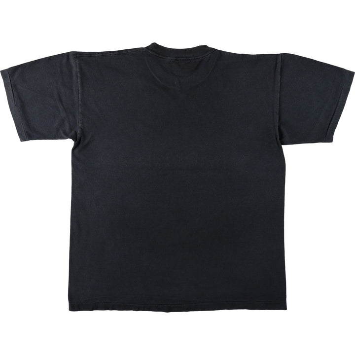90'S Print T-Shirt, Men's Size M (approx.), Vintage unclear black type Vintage Second Hand